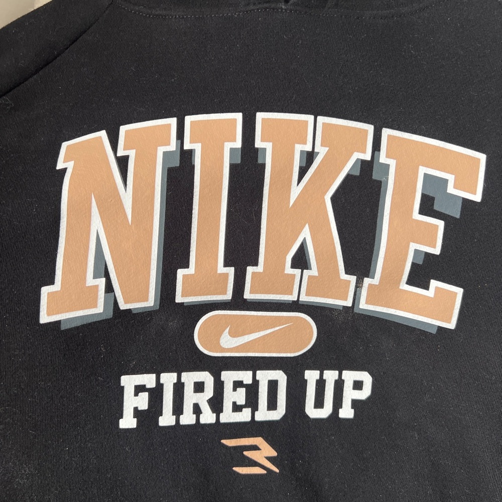 Nike Black Hoodie/ size L kids/never worn
